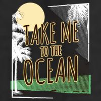 Take Me To The Ocean Golf Towel
