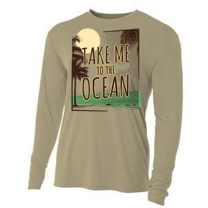 Take Me To The Ocean Cooling Performance Long Sleeve Crew