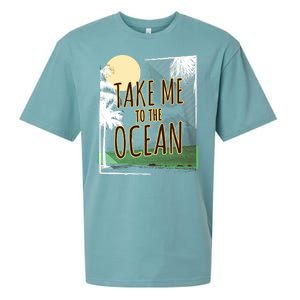 Take Me To The Ocean Sueded Cloud Jersey T-Shirt