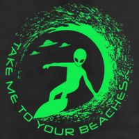 Take Me To Your Beaches Alien Cool Comfort Performance Bucket Hat