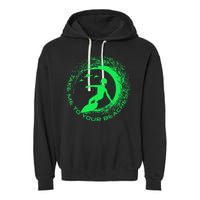 Take Me To Your Beaches Alien Garment-Dyed Fleece Hoodie