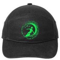 Take Me To Your Beaches Alien 7-Panel Snapback Hat
