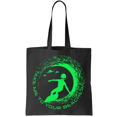 Take Me To Your Beaches Alien Bag