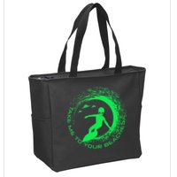 Take Me To Your Beaches Alien Zip Tote Bag