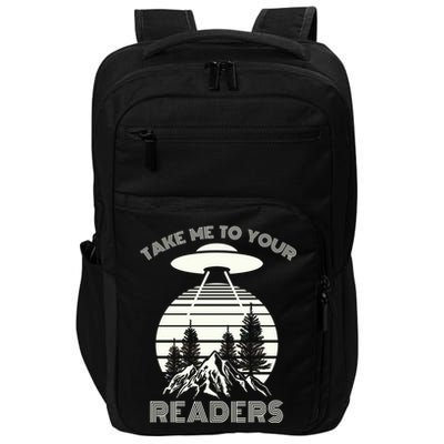 Take Me To Your Readers Impact Tech Backpack