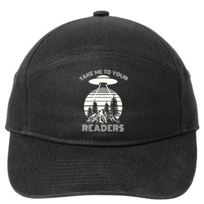 Take Me To Your Readers 7-Panel Snapback Hat