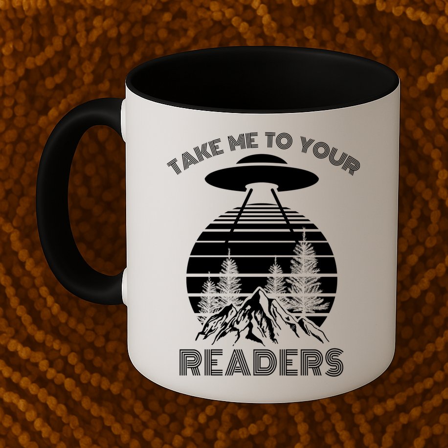 Take Me To Your Readers Mug