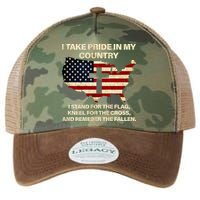 Take Pride In My Country Legacy Tie Dye Trucker Hat