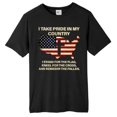 Take Pride In My Country Tall Fusion ChromaSoft Performance T-Shirt