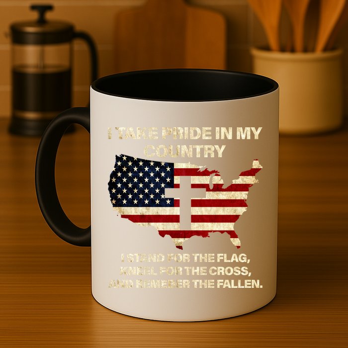 Take Pride In My Country Mug
