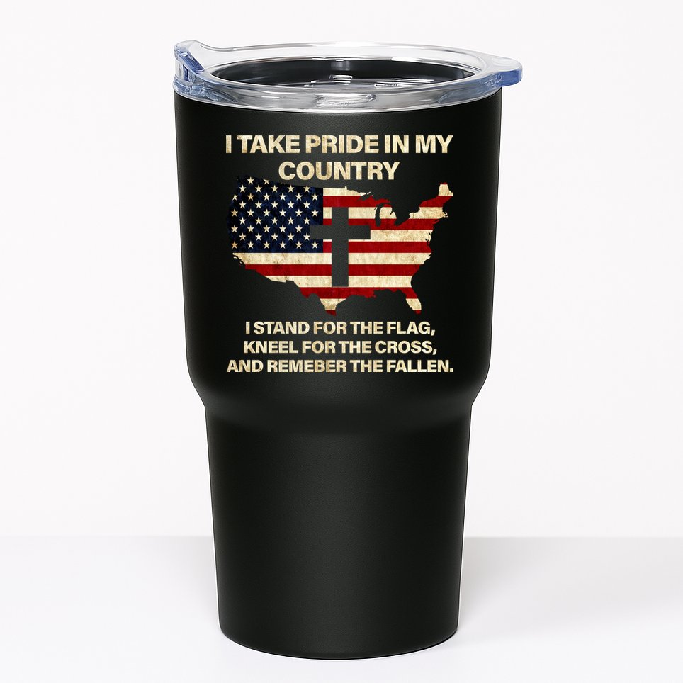 Take Pride In My Country Tumbler