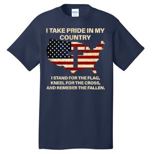 Take Pride In My Country Tall T-Shirt