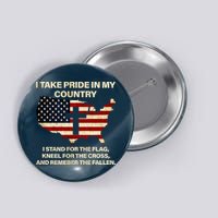 Take Pride In My Country Button