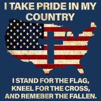 Take Pride In My Country Baby Bodysuit