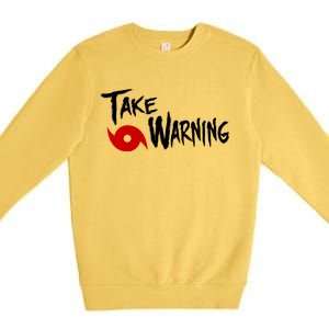 Take Warning Carolina Playoffs Premium Crewneck Sweatshirt