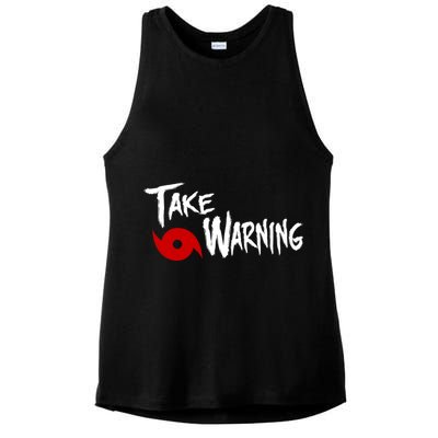Take Warning Carolina Playoffs Ladies PosiCharge Tri-Blend Wicking Tank