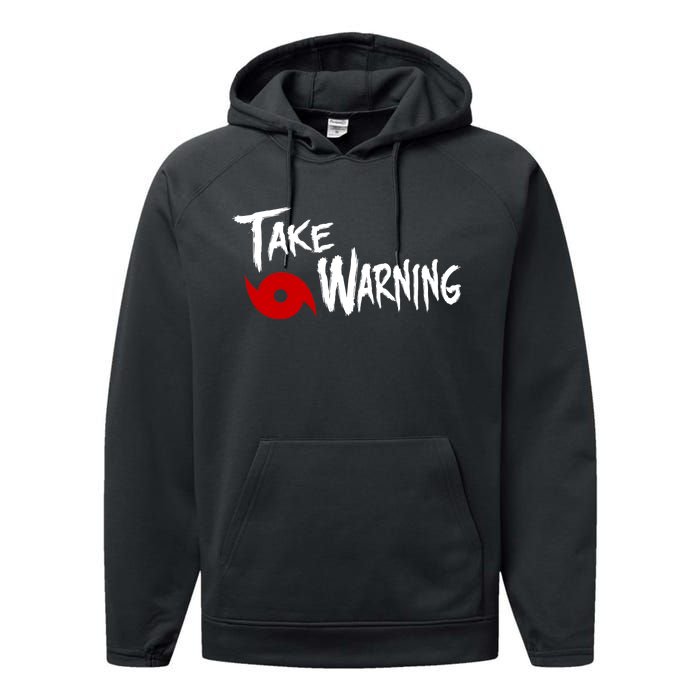 Take Warning Carolina Playoffs Performance Fleece Hoodie