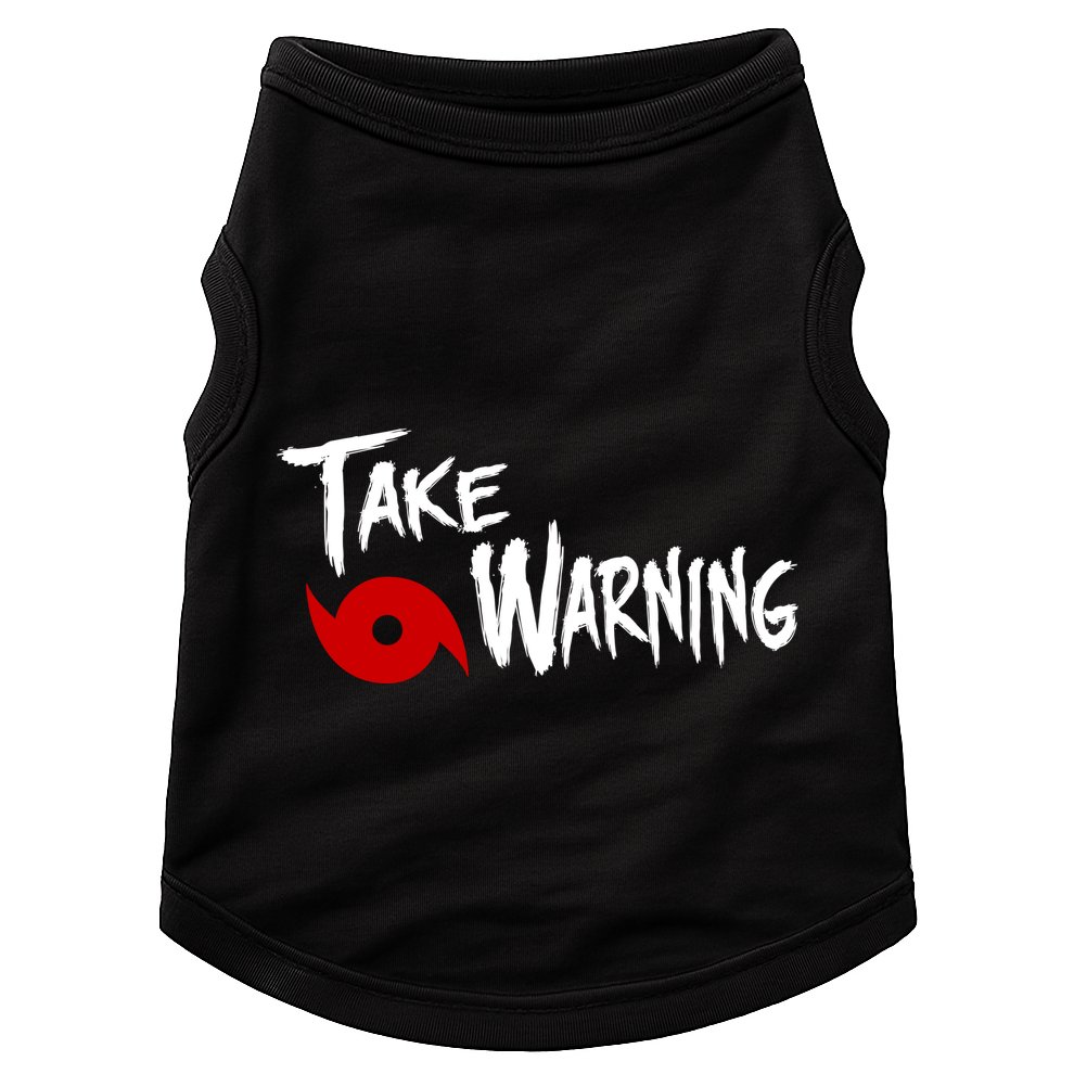 Take Warning Carolina Playoffs Doggie Tank