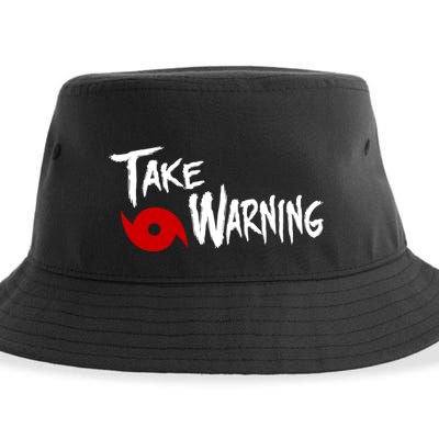 Take Warning Carolina Playoffs Sustainable Bucket Hat