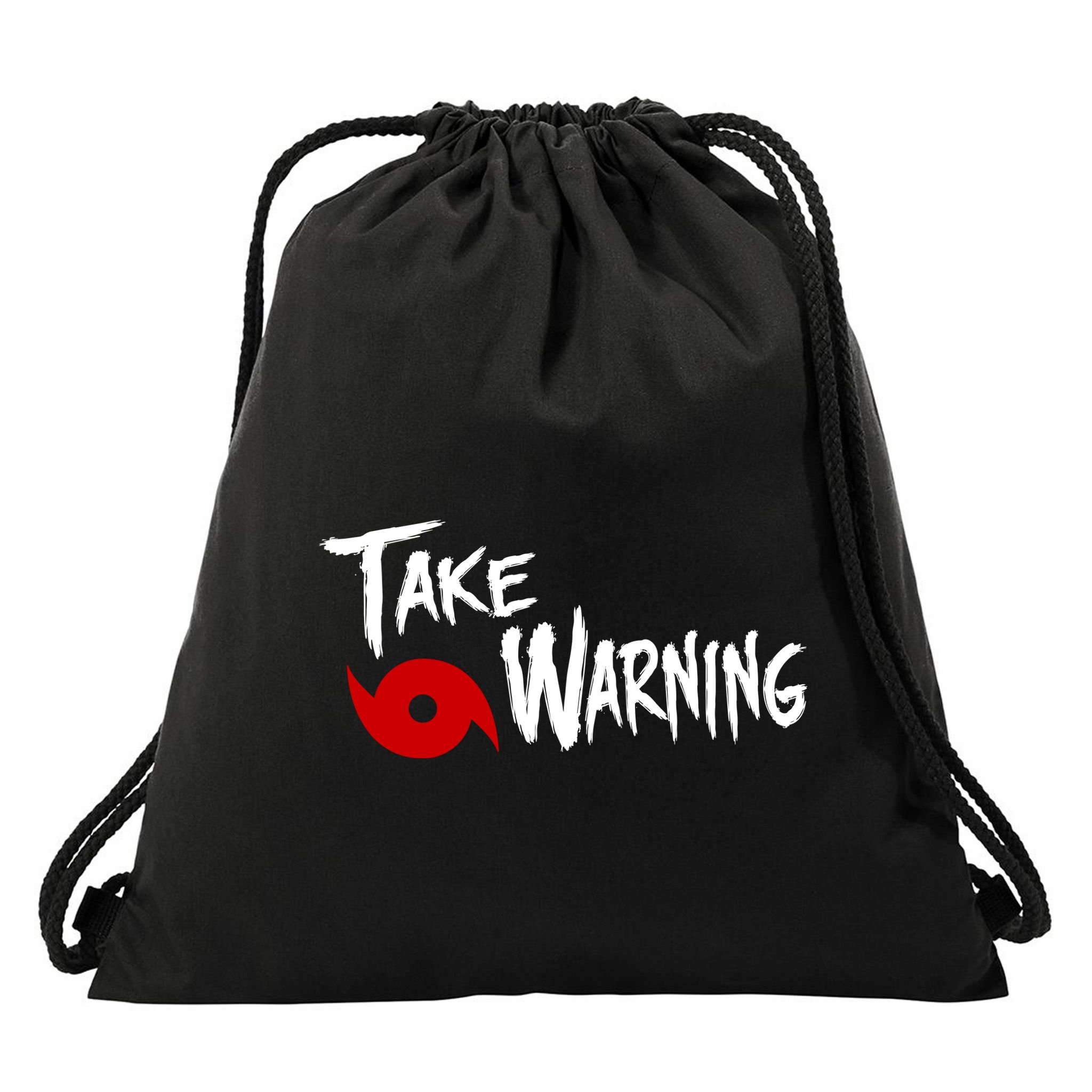 Take Warning Carolina Playoffs Drawstring Bag