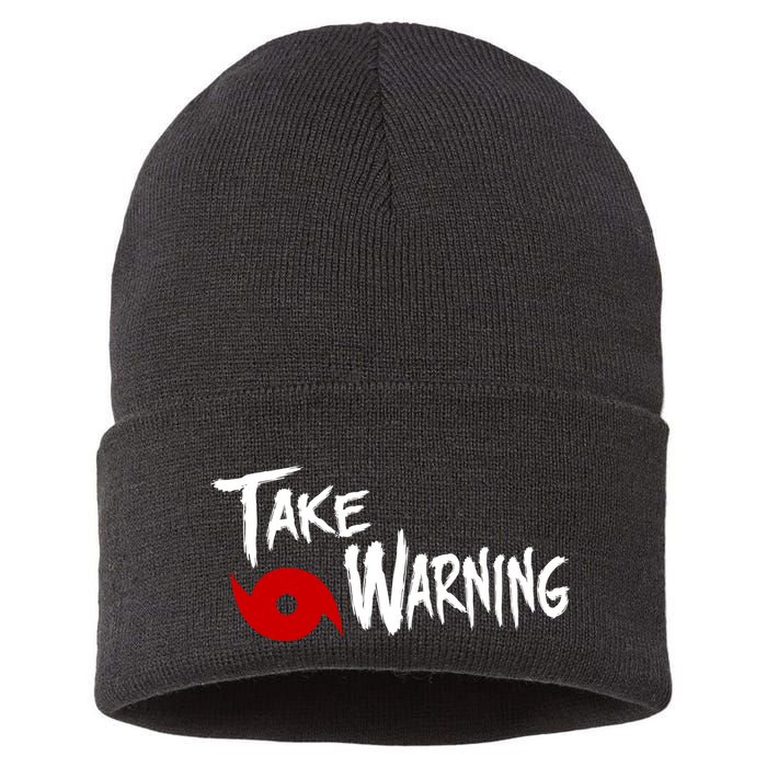 Take Warning Carolina Playoffs Sustainable Knit Beanie