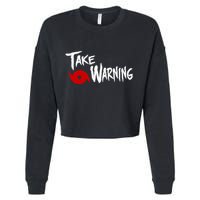 Take Warning Carolina Playoffs Cropped Pullover Crew