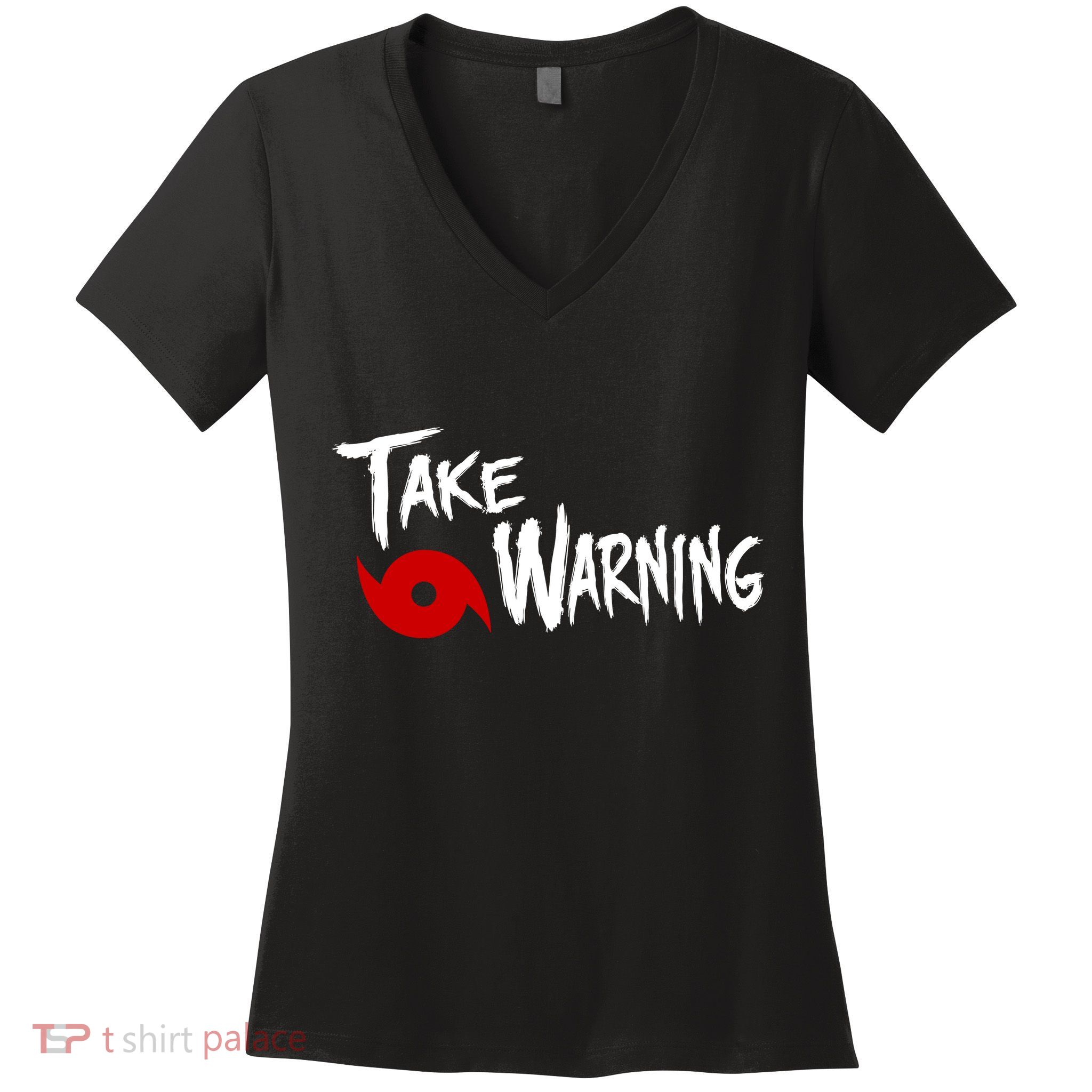 Take Warning Carolina Playoffs Women's V-Neck T-Shirt