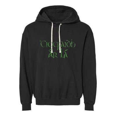 Tiocfaidh Ar La Irish Republican Garment-Dyed Fleece Hoodie