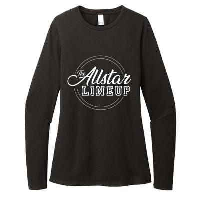 The Allstar Lineup Pop Punk Band Logo For Pop Punk Womens CVC Long Sleeve Shirt