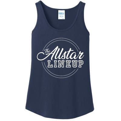 The Allstar Lineup Pop Punk Band Logo For Pop Punk Ladies Essential Tank