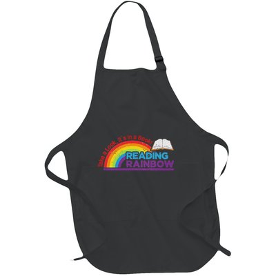 Take A Look ItS In A Book Reading Book Full-Length Apron With Pockets