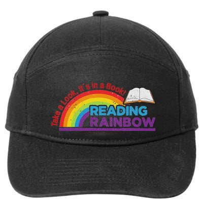 Take A Look ItS In A Book Reading Book 7-Panel Snapback Hat