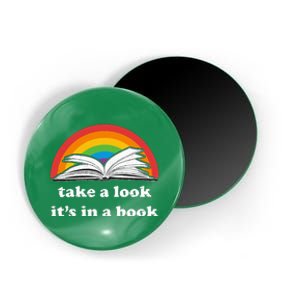 Take A Look It&39;s In A Book Magnet