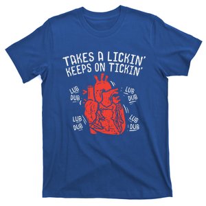 Takes A Lickin' Keeps On Tickin' For Open Heart Surgery Gift T-Shirt