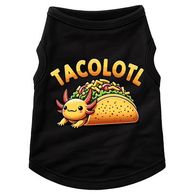 Taco Axolotl Lover Tacolotl Cute Mexican Axolotl Doggie Tank