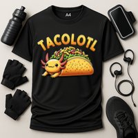 Taco Axolotl Lover Tacolotl Cute Mexican Axolotl Cooling Performance Crew T-Shirt