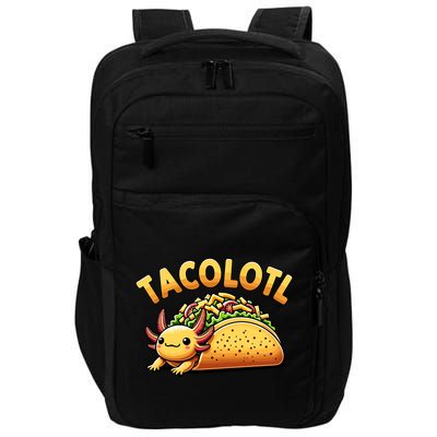 Taco Axolotl Lover Tacolotl Cute Mexican Axolotl Impact Tech Backpack