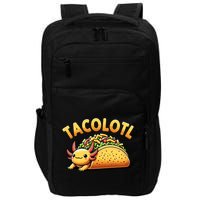 Taco Axolotl Lover Tacolotl Cute Mexican Axolotl Impact Tech Backpack