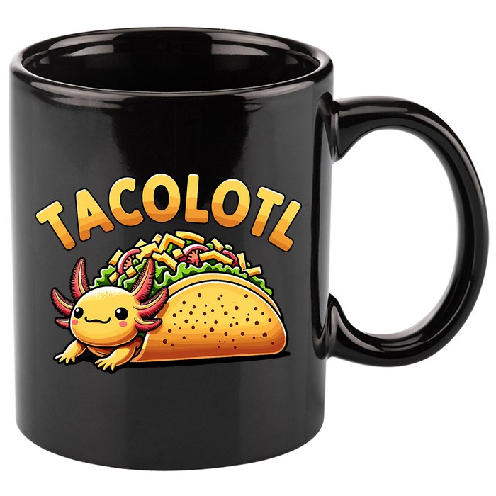 Taco Axolotl Lover Tacolotl Cute Mexican Axolotl 11oz C Handle Ceramic Mug