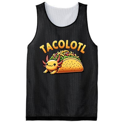 Taco Axolotl Lover Tacolotl Cute Mexican Axolotl Mesh Reversible Basketball Jersey Tank