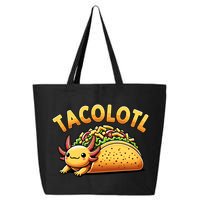 Taco Axolotl Lover Tacolotl Cute Mexican Axolotl 25L Jumbo Tote