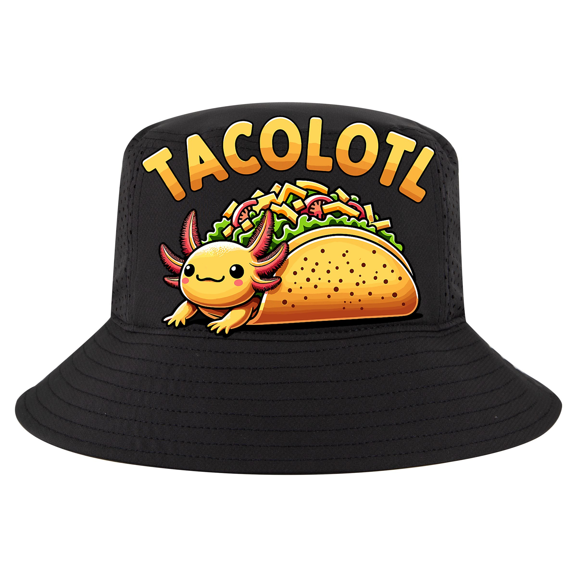 Taco Axolotl Lover Tacolotl Cute Mexican Axolotl Hat