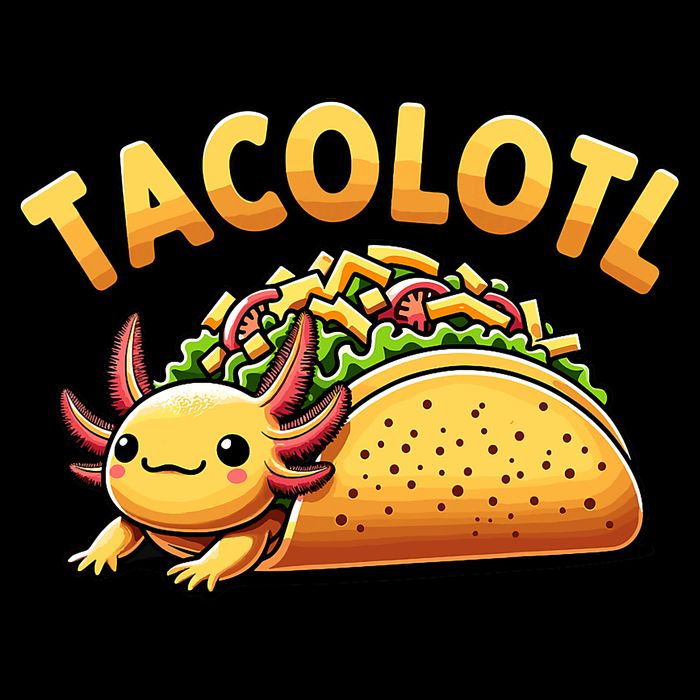 Taco Axolotl Lover Tacolotl Cute Mexican Axolotl Toddler T-Shirt