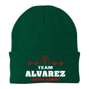 Team Alvarez lifetime member Proud Family Surname Alvarez Knit Cap Winter Beanie