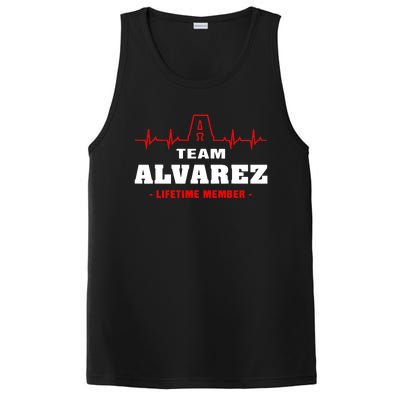 Team Alvarez lifetime member Proud Family Surname Alvarez PosiCharge Competitor Tank