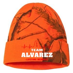 Team Alvarez lifetime member Proud Family Surname Alvarez Kati Licensed 12" Camo Beanie