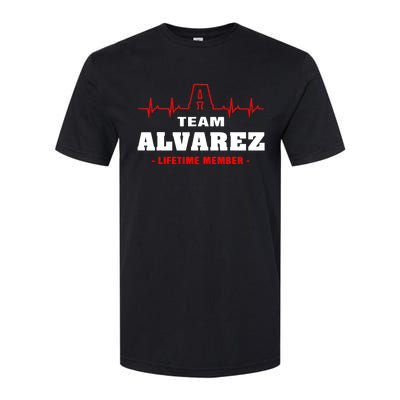 Team Alvarez lifetime member Proud Family Surname Alvarez Softstyle® CVC T-Shirt