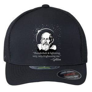 Thunderbolt And Lightning Galileo T Science Gift Flexfit Unipanel Trucker Cap