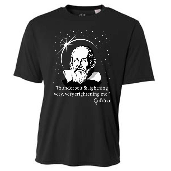 Thunderbolt And Lightning Galileo T Science Gift Cooling Performance Crew T-Shirt