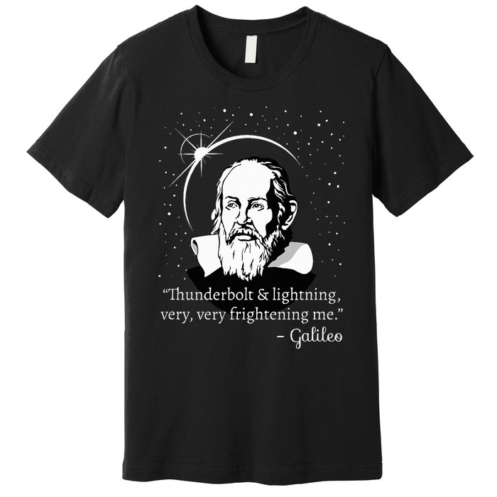 Thunderbolt And Lightning Galileo T Science Gift Premium T-Shirt